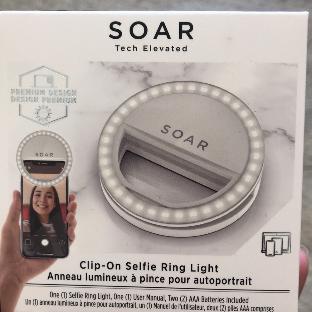 SOAR Tech Elevated Clip-On Selfie Ring Light